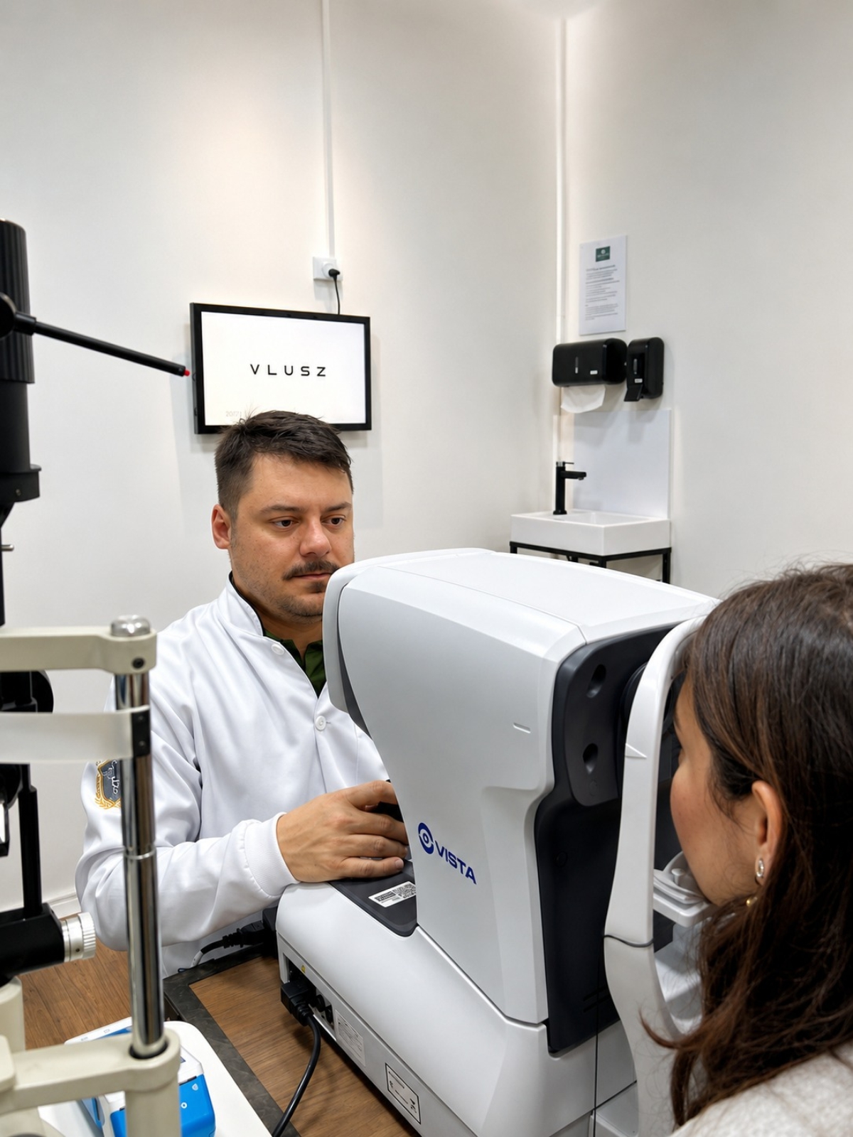 Equipamento de exame de vista – Optoterapia Curitiba